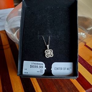 Center of me diamond necklace from Kay Jewelry